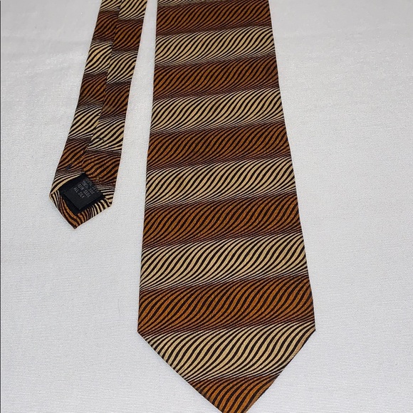 Matrix by Format Patterned Silk Tie NWOT - Picture 2 of 4